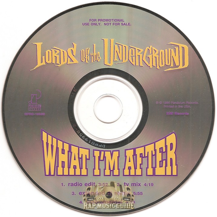 洋楽 LORDS OF THE UNDERGROUND/WHAT I'M.../CDS Lords of the Underground - What I'm After - YouTube